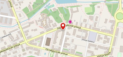 Старый замок на карте