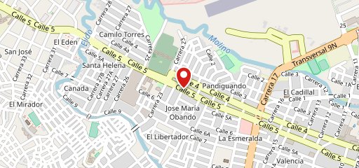Status new Popayán на карте