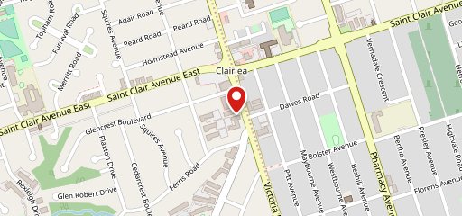 st.clair bar на карте
