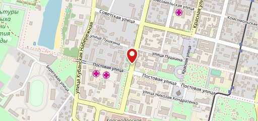 "Стейк Хаус" Красная Жара- Ул. Октябрьская 27/1 на карте