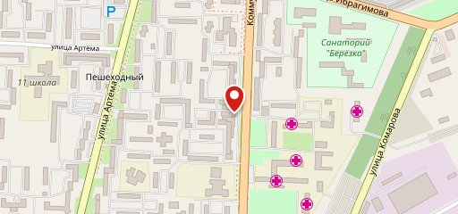 Стерх на карте