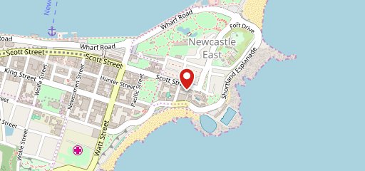 Sticky Rice Thai Newcastle East на карте