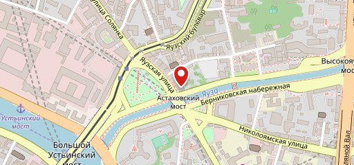 Биржа Бар на карте
