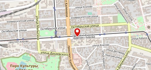 Столик на карте