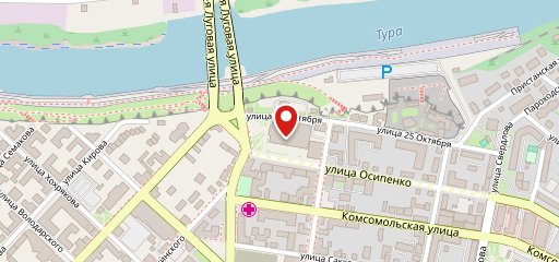 Столица Деревень в Тюмени на карте