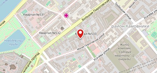 Столовая на карте