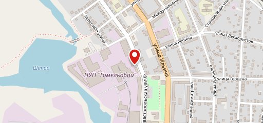 Столовая ЧПУП Гомельобои на карте