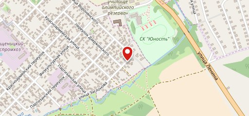 Столовая N 1 на карте