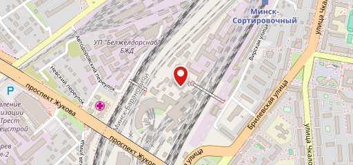Столовая № 3 Дорорс бел ж/д на карте