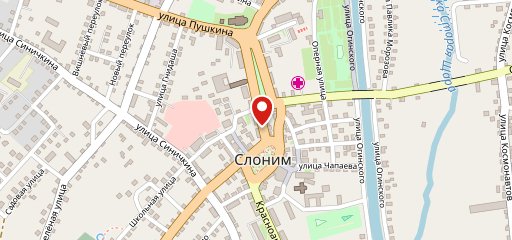 Столовая ОАО Слонимпродлюкс на карте
