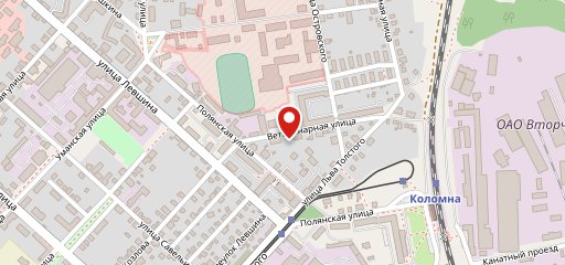 Столовая на карте