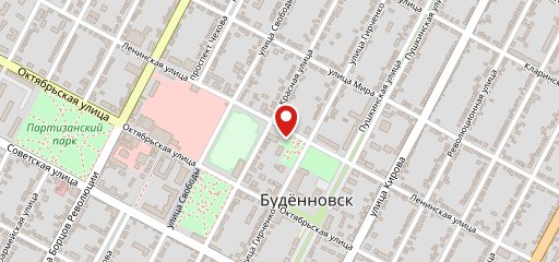 Столовая №1 на карте