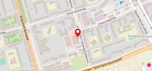 Столовая № 1 на карте