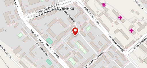 Столовая № 1 на карте