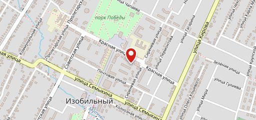 Столовая 1 на карте