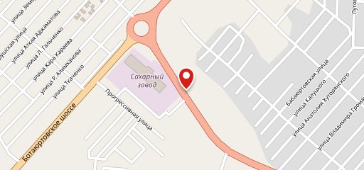 Столовая №1 на карте