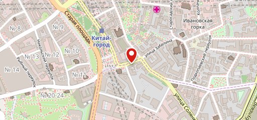 Столовая «1 копейка» на карте
