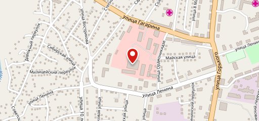 Столовая № 1 на карте