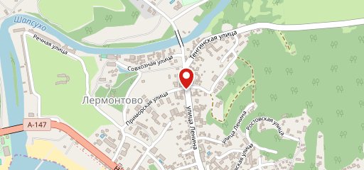 Столовая №1 на карте