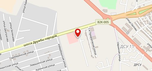 Столовая № 1 на карте