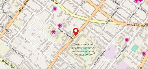 Столовая на карте