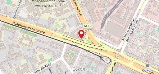 Столовая на карте
