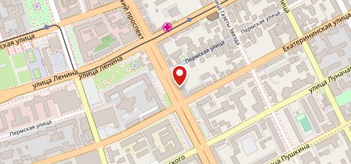 Столовая №1 на карте