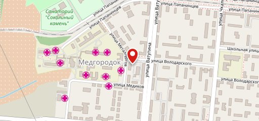 Столовая № 1 на карте