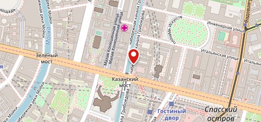 Столовая № 1 на карте