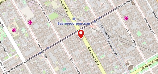 Столовая №1 на карте