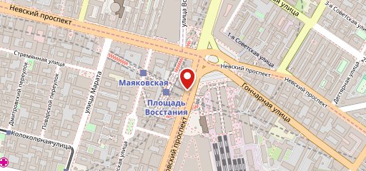 Столовая № 1 на карте