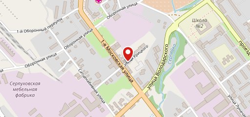 Столовая № 1 на карте