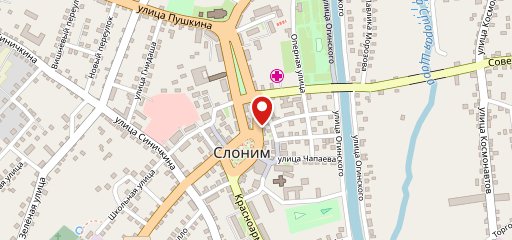 Столовая №1 на карте
