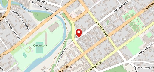 Столовая № 1 на карте