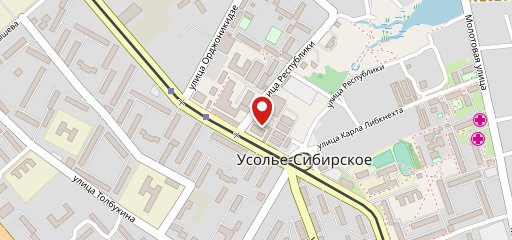 Столовая №1 на карте