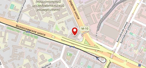Столовая 1 в здании Гидропроекта на карте
