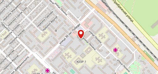 Столовая № 1 на карте