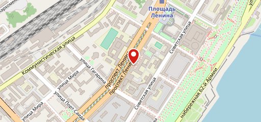 Столовая № 1 на карте