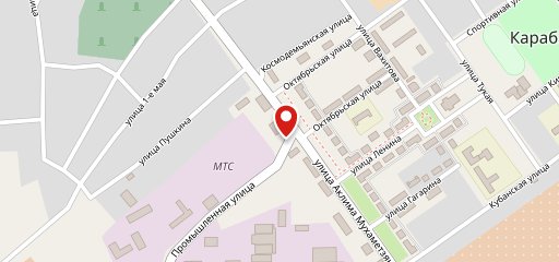 Столовая № 12 на карте