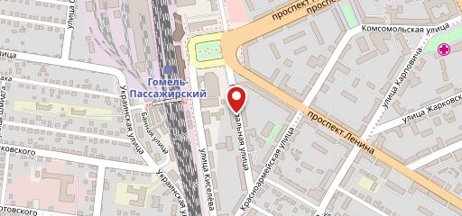 Столовая 14 (Гомельский учебный центр) на карте