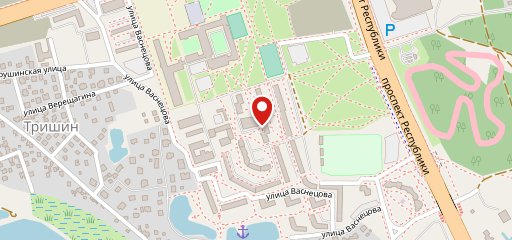 Зодчие, столовая № 16 БрГТУ на карте