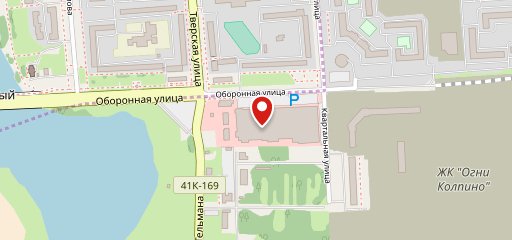 Столовая №17 на карте