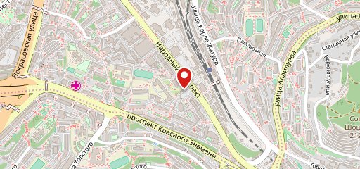 Столовая на карте