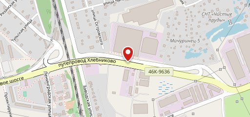 Столовая на карте