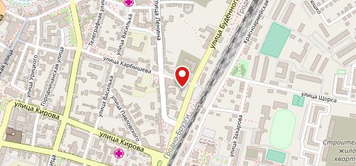 Столовая на карте