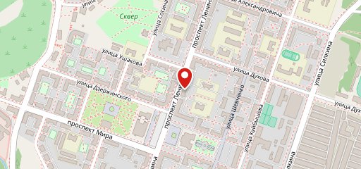 Столовая № 2 на карте