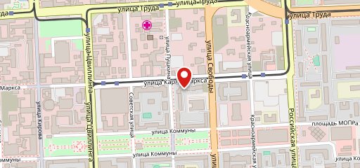 Столовая 24 часа на карте