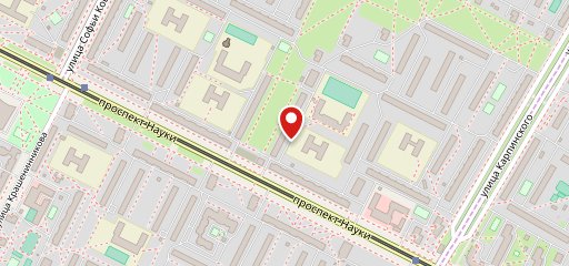 Столовая на карте
