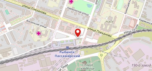 Столовая № 3 на карте