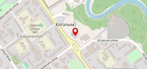 Столовая на карте